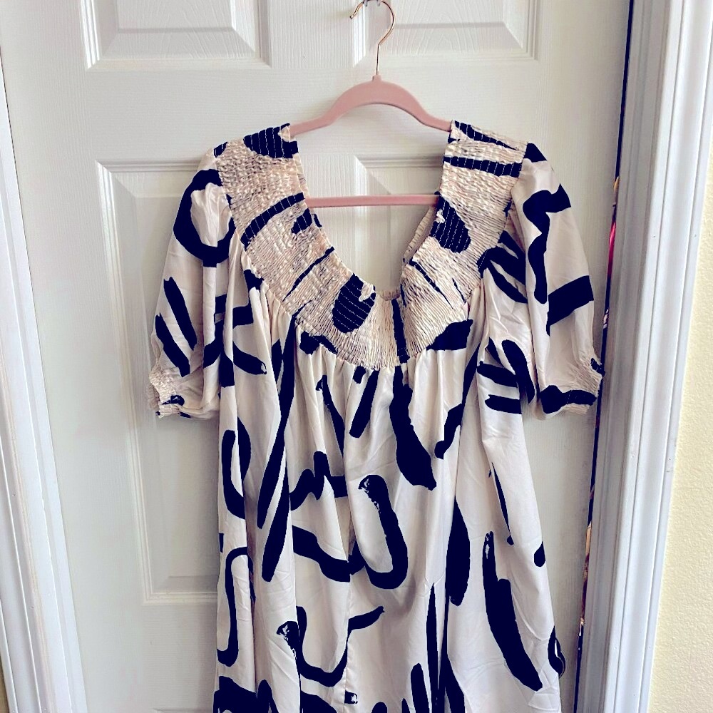 Chicme Black & White Dress 2XL - Bold & Sophisticated